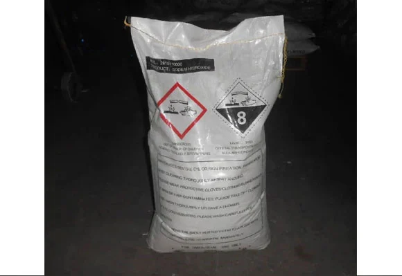 sodium hydroxide flakes
